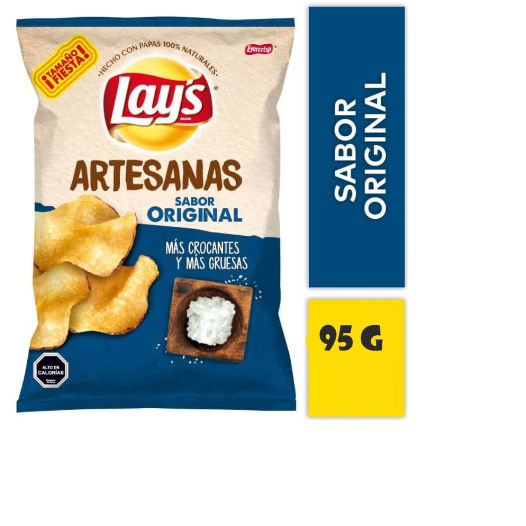 Papas Fritas Artesanas Sal De Mar Lays G A Domicilio Ayf Market