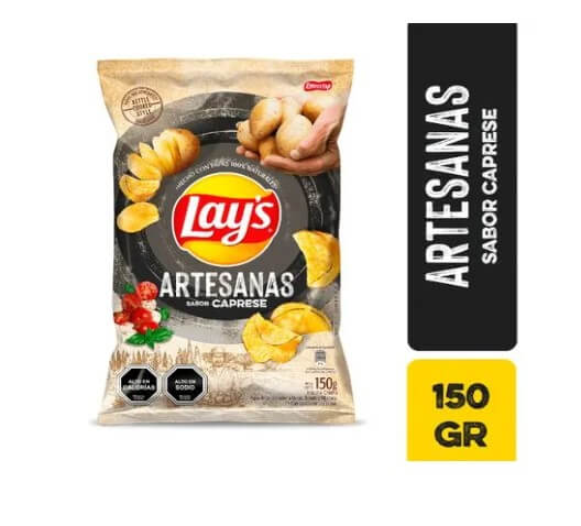 Papas Fritas Artesanas Sabor Caprese 150g Lays A Domicilio AyF