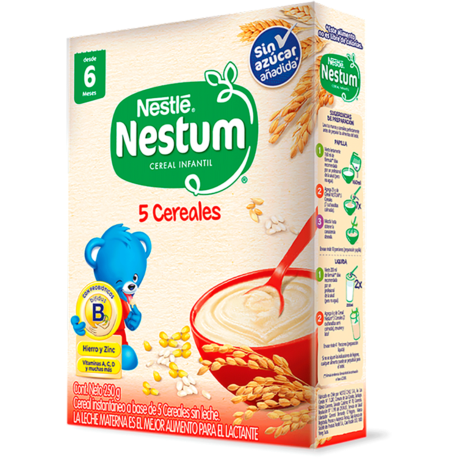 Nestum 5 cereales 250 g Nestle - A Domicilio - AyF Market Gourmet